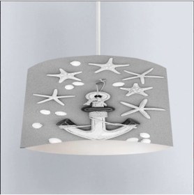 Resim EVSEHOMES Denizci Çapa 3 Çocuk Avizesi 