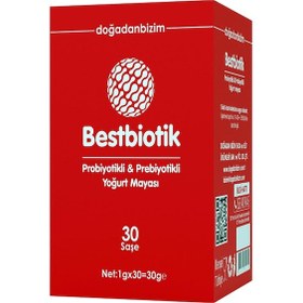 Resim Doğadan Bizim Artıbiotik Bestbiotik Probiyotik&Prebiyotik 30 Saşe 