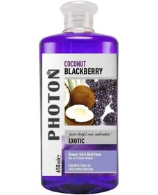 Resim Photon BlackBerry & Coconut Duş Jeli ve Banyo Köpüğü 650 ML 