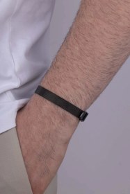 Resim Gümüş Pazarım Rodyum Kaplama İtalyan Charm Çelik Bileklik Çok Renkli 