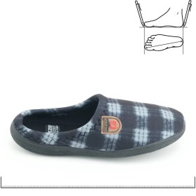 Resim Gezer Erkek Kışlık Rahat Taban Ev Bahçe Terlik 