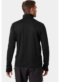 Resim Helly Hansen Erkek Versalite Hybrid Fleece Mont Siyah 