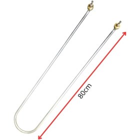 Resim inox rezistans Benmari Rezistansı 80 Cm Kıvrık Çıkış Adet 
