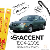 Resim Hyundai Accent Muz Silecek Takımı 1994-2005 İnwells N11.2817 