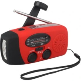 Resim 5 In 1 Acil Durabildi Am Fm Radyo 1000 Mah Güç Bankası El Krank Kendinden Bükülmüş Am / Fm / Noaa Güneş Radyoları 3 LED Feneri ile | Radyo (Yurt Dışından) 