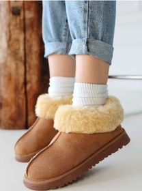 Resim Epaavm - Alçak Taban Kürklü Taba Bot - İfs15407 Taba 