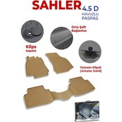 Resim Bmw F20-f21 1 Serisi 2011-2018 Sahler Araca Özel Bej 4.5d Havuzlu Oto Paspas 