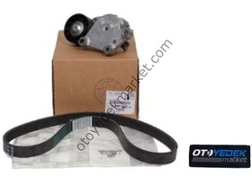 Resim Ford Focus (2011-2014)1.6 Tdci Alternatör Gergi Rulmanı Ve V Kayış Kiti (Orijinal) 