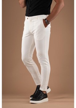 Slimfit Dar Paça Bilekten Astarsız Yazlık Ince Kumaş Erkek Spor K