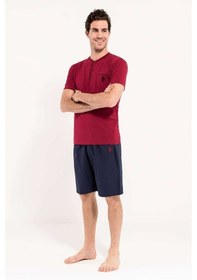 Resim U.S. Polo Assn. Erkek Bordo Set Takım 12001 Bordo 