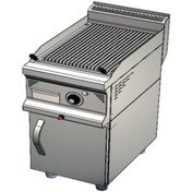 Resim CSA İnox Karacasan Endüstriyel 900 Seri Dolaplı Doğalgazlı Sulu Balıksırtı Izgara 