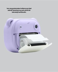 Resim noip Çocuklar İçin Şipşak Baskı Kamera – 18 Efektli, Oyun ve Müzik Özellikli 