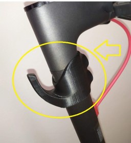 Resim Xiaomi M365 Ters Tasarım Askı Aparatı 
