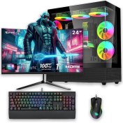 Resim İzoly E-Vix Pontus x I5-12400F 32GB 512GB M.2 Nvme 6800 Xt Gddr6 16GB 24" Oyuncu Masaüstü Bilgisayarı 