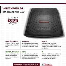 Resim Rizline Volkswagen B6 3d Bagaj Havuzu+araç Kokusu 