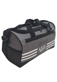 Resim Anılbags Anıl Bags Spor Seyahat Çantası 45 Cm Ayakkabı Bölümlü Gri 