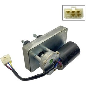 Resim 12V SİLECEK MOTORU MEKANİZMALI ÇİFT MİLLİ 50/60 (KAPALI) 