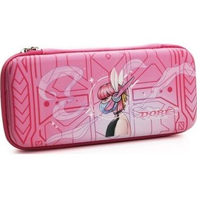 Resim Nintendo Switch/switch Oled Oyun Konsolu Koruyucu Taşıma Ve Seyahat Çantası Pembe 