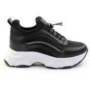 Resim Bambi Siyah Kadın Sneaker K01093606409 