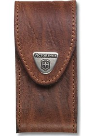 Resim Victorinox Deri Çakı Kılıfı 4.0545 Kahverengi Cırtcırtlı Kahverengi 
