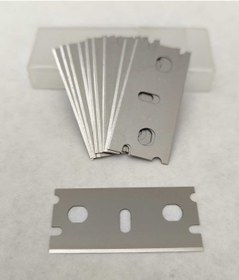 Resim AHEN EMNİYETLİ GÜVENLİKLİ KARTON KUTU VE AMBALAJ AÇMA BIÇAĞI - PLASTİK SAPLI KESME ALETİ YEDEK UÇ 10'LU 