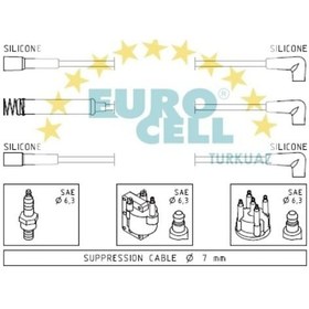 Resim Buji+Bobin Kablosu Ascona C 1,3/1,6 8V 81-88 - Astra F 1,6 8V - 504590304 