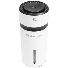 Resim Silver Crest SC-HN01 2W - 240mL Su kapasitesi 4 - 8 Saat Çalışma Oda Nemlendirici Beyaz-Siyah 
