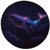 Resim Dashanshop Jeep Wrangler Suv 69cm Balina Yıldız Gökyüzü Jant Kapağı Dayanıklı Diğer 