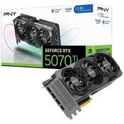 Resim PNY RTX 5070 Ti OC 16GB VCG5070T16TFXPB1-O GDDR7 256Bit Gen5 DLSS 4 Ekran Kartı 