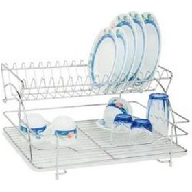 Resim Ece Metal De Luxe Paslanmaz Bulaşık Sepeti 1 Adet Gümüş 