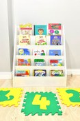 Resim CARNİELLA Phoenix 2 Montessori Çocuk Odası Eğitici Kitaplık 