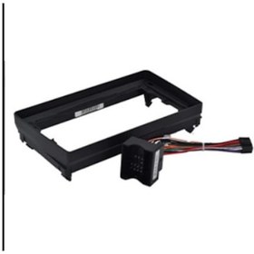 Resim Govimaks Ford Transit Kare 2005-2008 Uyumlu 9" Siyah Çerçeve Androıd Multimedya Çerçevesi - Soket 