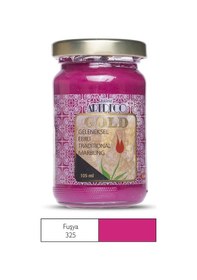 Resim Artdeco Gold Geleneksel Ebru Boyası 105Ml - 325 Fuşya 