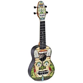 Resim Ortega K2-TM Keiki Sopranino Ukulele Set (Totem) 