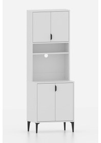 Resim Harmony Mini 4 Kapaklı Kahve Köşesi , Mutfak Stüdyosu Antrasit 