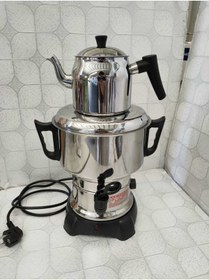 Resim Empressco Elektrikli Semaver 4.5 L Gümüş, Pratik ve Şık Çözüm 