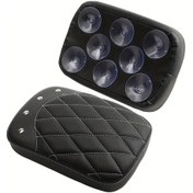 Resim Hightower 8 Vantuzlu Moto Tek Koltuk Çantası Harley Davidson Xl883 1200 X48 72 Cafe Racer Aksesuar 