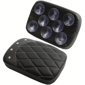 Resim Hightower 8 Vantuzlu Moto Tek Koltuk Çantası Harley Davidson Xl883 1200 X48 72 Cafe Racer Aksesuar 