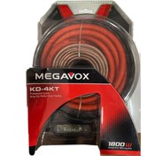 Resim Megavox Kd-4kt 4 Awg 4ga Kablo Seti 