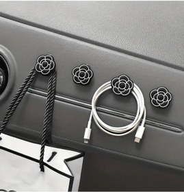 Resim So Iconic 2 Adet Kamelya Desenli Araç Askı Aksesuarı 