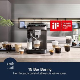 Resim De'Longhi Magnifica Evo Next Ecam312.80.Tb Tam Otomatik Espresso Cappuccino Makinesi 