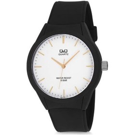 Resim Q&q Vr28j003y Erkek Kol Saati Siyah 