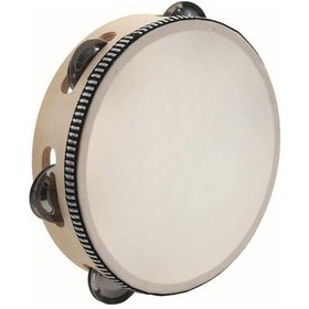 Resim Temel Ahşap Zilli Tef 20 Cm 