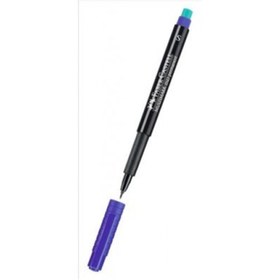 Resim Faber Castell 1523 Asetat Kalemi Silgili S Uç - Mavi 