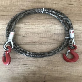 Resim Lidersan Çelik 10 mm Kalınlıkta 5 m 7 Tona Kadar Çekebilen Çelik Çekme Halatı 