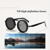 Resim Erkekler & Kadınlar için 1 Çift Ayarlanabilir Fotoğrafokromik HD Gözlük - Şık Siyah Çerçeve, Berrak Camlar, Dış Aktiviteler, Balıkçılık ve Günlük Kullanım için Unisex Moda Gözlüğü, Dayanıklı Camlar, Şık Çerçeveler, Hafif Çerçeveler, Aktif Yaşam Tarzı 