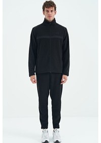 Resim Tommy Life Doyle Siyah Erkek Polar Eşofman Takım - 85225 Siyah 