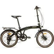 Resim Bisan Fx 3600 Altus Katlanır Bisiklet 31.5 cm Md 20 Jant 8 Vites Siyah Beyaz Sarı 