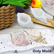Resim 1 Adet Deniz Kabuğu/Salyangoz Şekilli Silikon Kalıp - Yüksek Kaliteli Esnek ve Dayanıklı Düzensiz Deniz Kabuğu Tasarımı, DIY El Sanatları, Takı Yapımı, Sabun Kalıbı, Mum Kalıbı, Küçük Aksesuar Saklama için Yeniden Kullanılabilir El İşi Kalıpları, Ev Dekorasyonu ve Sanatı Tutkunlar İçin 