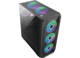 Resim Gameforce Cold 6X120MM RGB Kumanda ve Kontrolcü Fanlı Oyuncu Kasası 6X120MM - Boş Kasa 